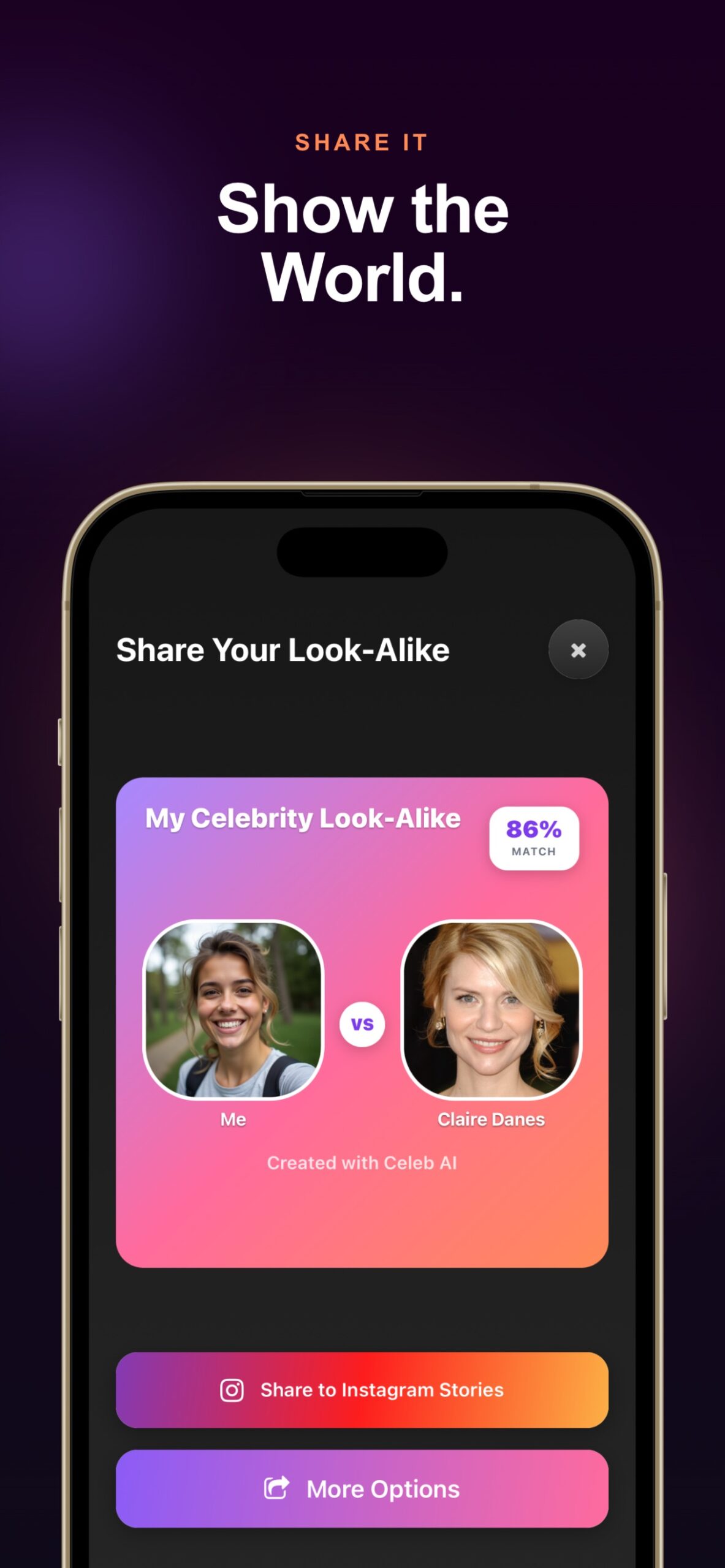 Celeb AI: Celebrity Look Alike screenshot 5