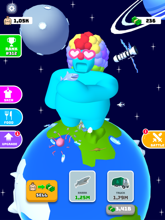 Eating Hero: Clicker Food Game screenshot