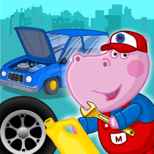 Hippo: Car Service Station IPA v1.4 For iOS