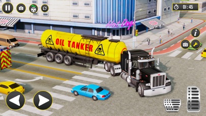 Oil Tanker Semi Truck Games 3D screenshot