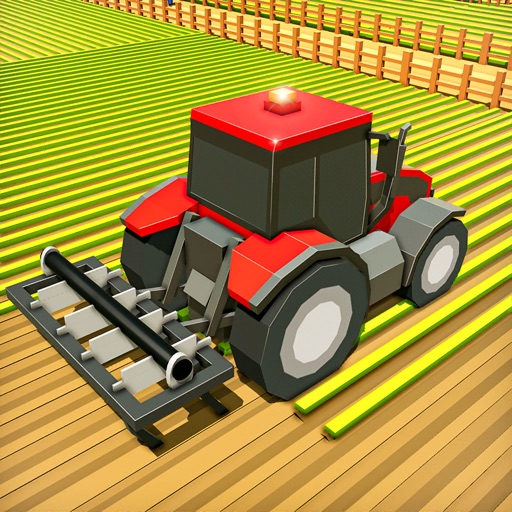 Pixel Tractor Farming Sim IPA v1.2 For iOS