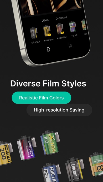 ReFilm: Vintage Filter&Effect IPA v1.8.0 iOS - Screenshot 1