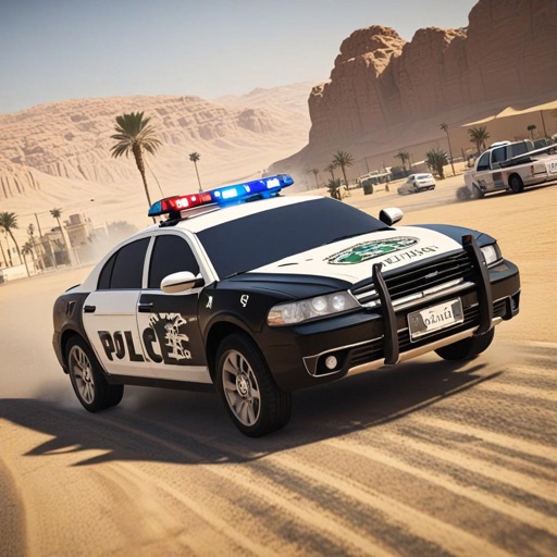 Saudi Pursuit Police Car Game IPA v2.3 (No Ads) For iOS