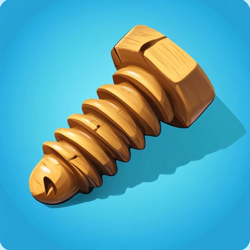 Screw Wood Puzzle: Bolts Sort IPA v1.1 (No Ads) For iOS
