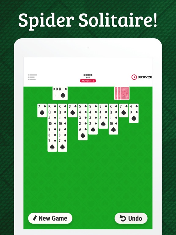 Spider Solitaire Infinite screenshot