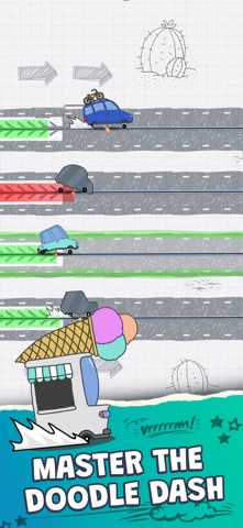 Crazy Racing: Doodle Dash screenshot