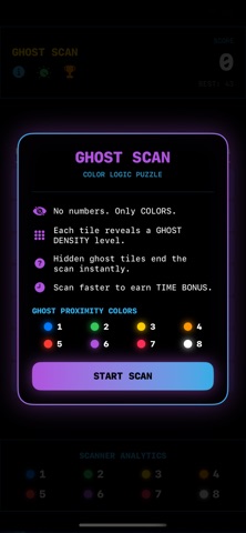 Ghost Scan: Radar Color Puzzle screenshot