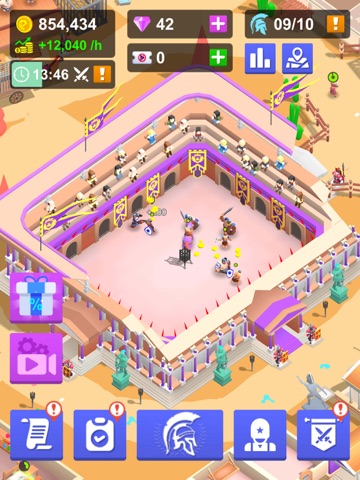 Idle Gladiator Arena screenshot