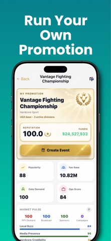 MMALife - MMA Life Simulator screenshot
