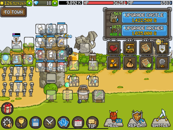 Grow Castle! screenshot 4