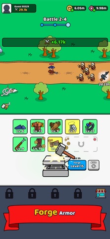 Forge Master – Idle RPG screenshot